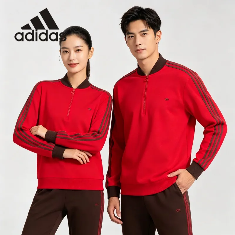 Street Fashion Adidas - Флисовая куртка с капюшоном Adidas -