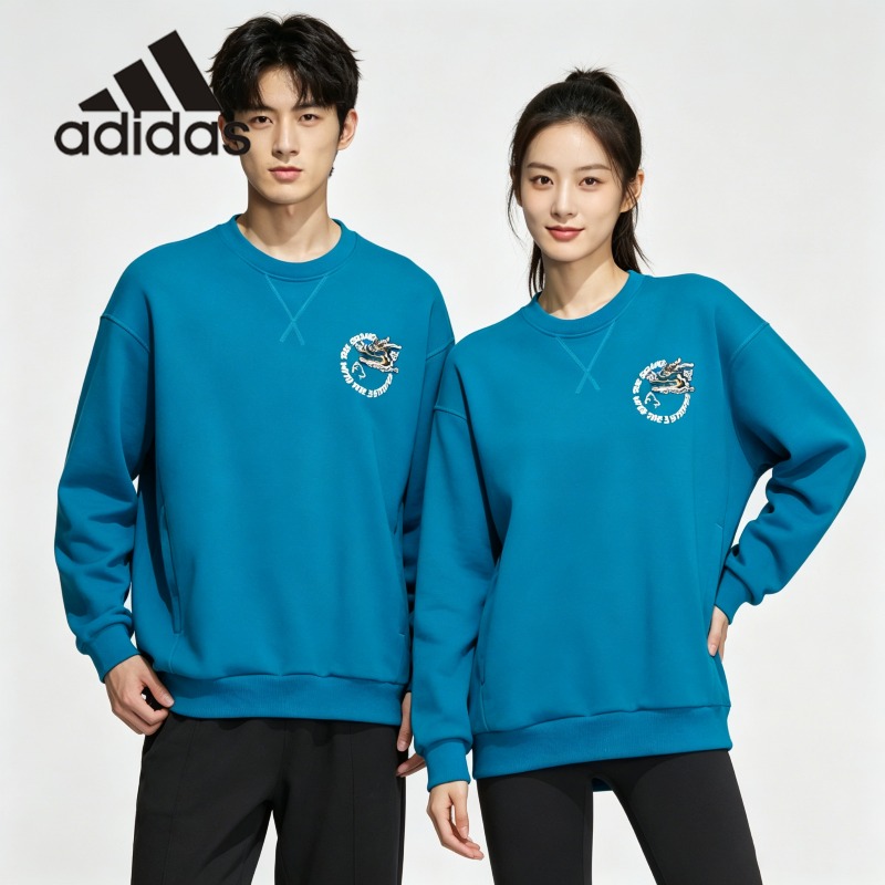 Street Fashion Adidas - Худи Adidas с крупным графическим принтом,