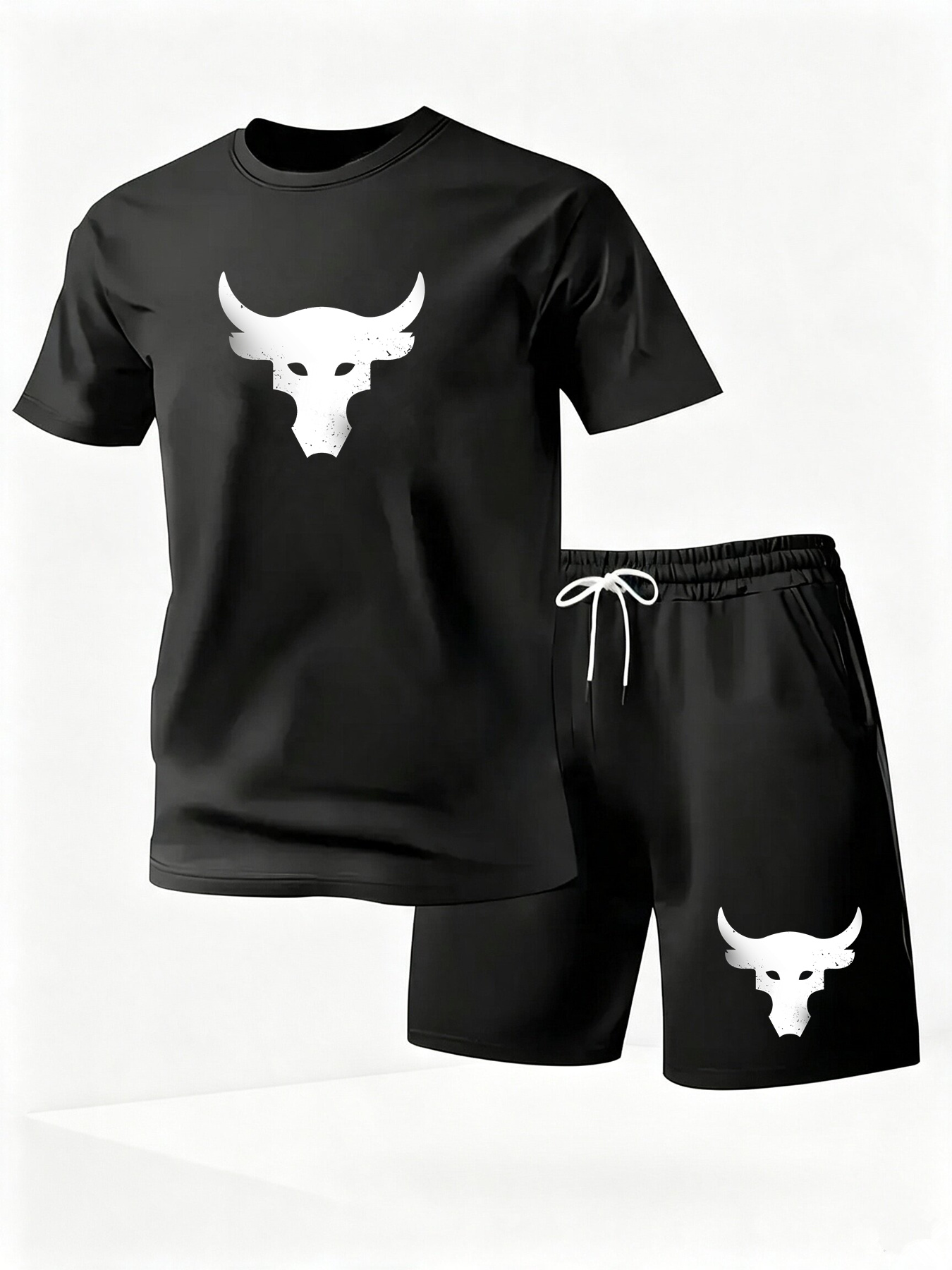 Street Fashion Tshirt - Летний мужской комплект из футболки с