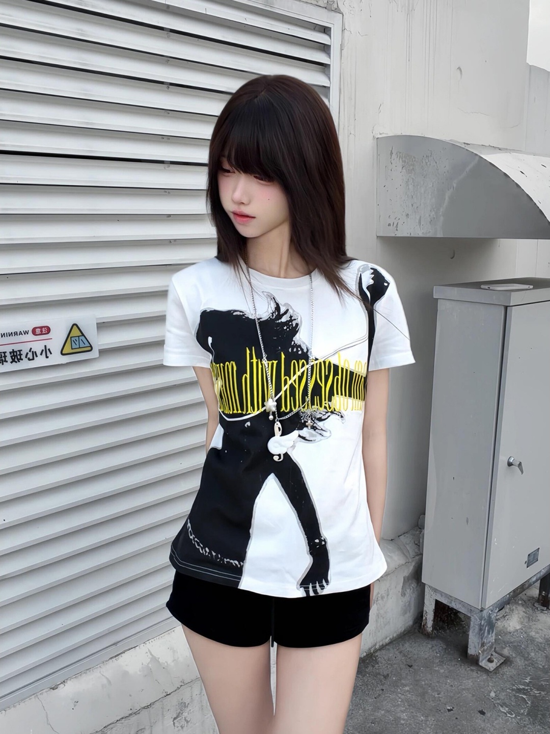 Street Fashion Tshirt - Американская футболка в уличном стиле с