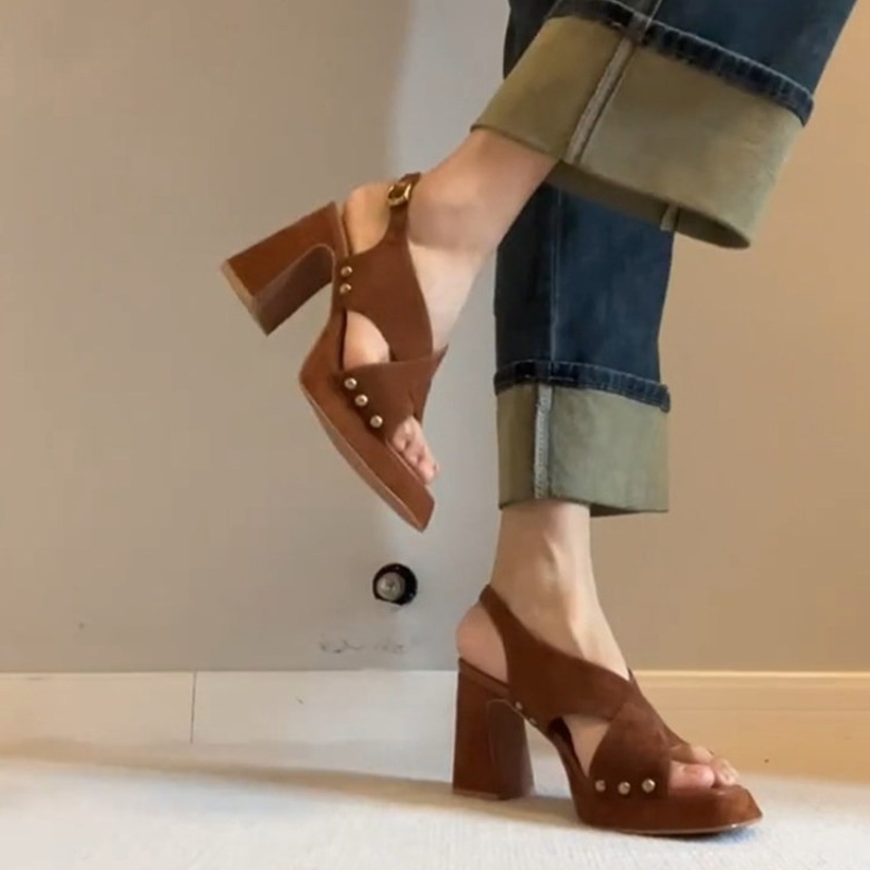 Chunky Sneaker Platform - Новые женские сандалии на массивном каблуке
