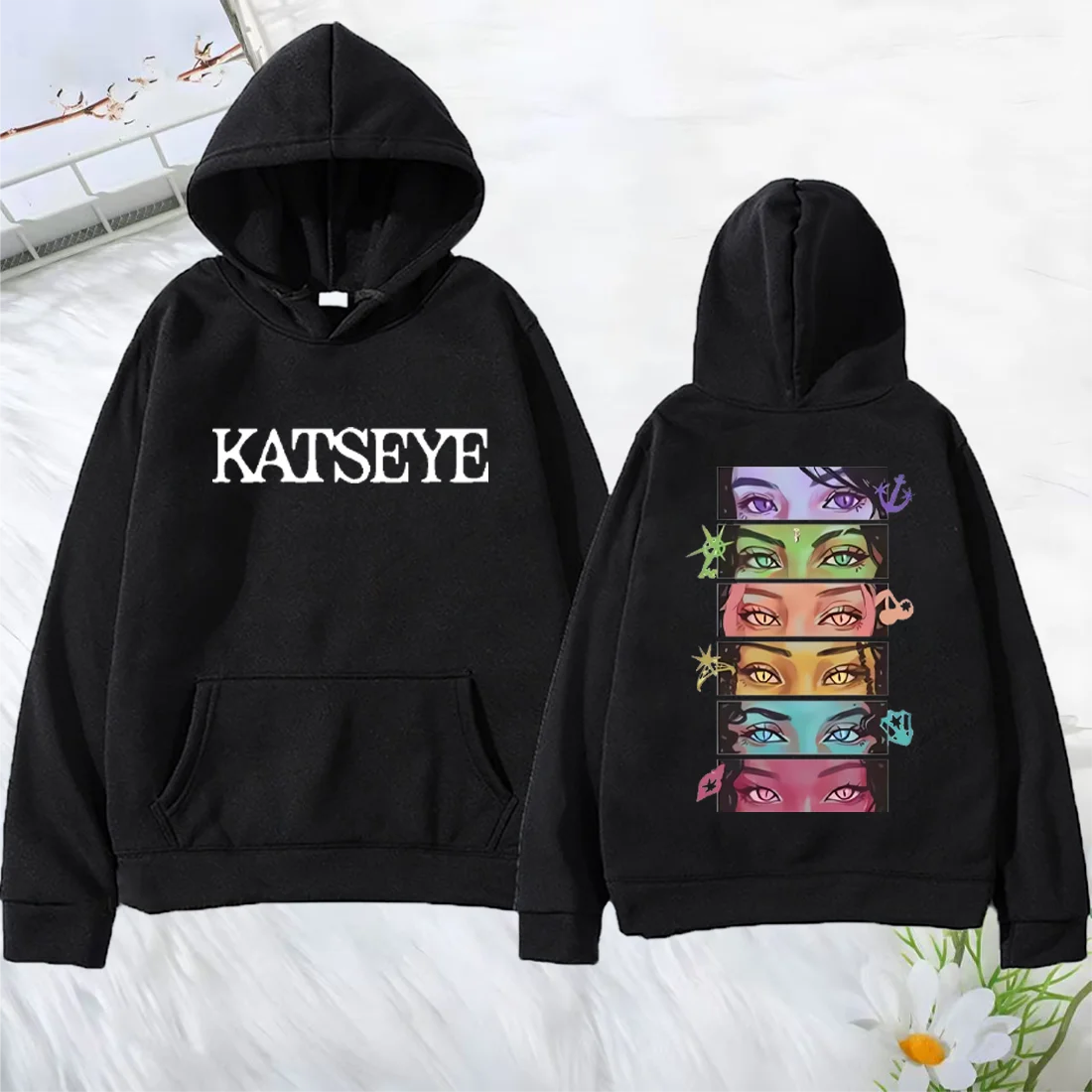 Graphic Hoodie Streetwear - Корейская толстовка с графикой для девочек