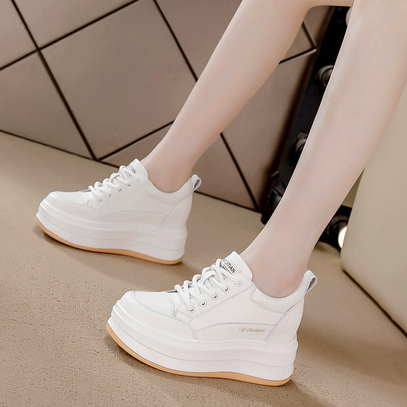 Chunky Sneaker Platform - Женские повседневные кроссовки на платформе 8