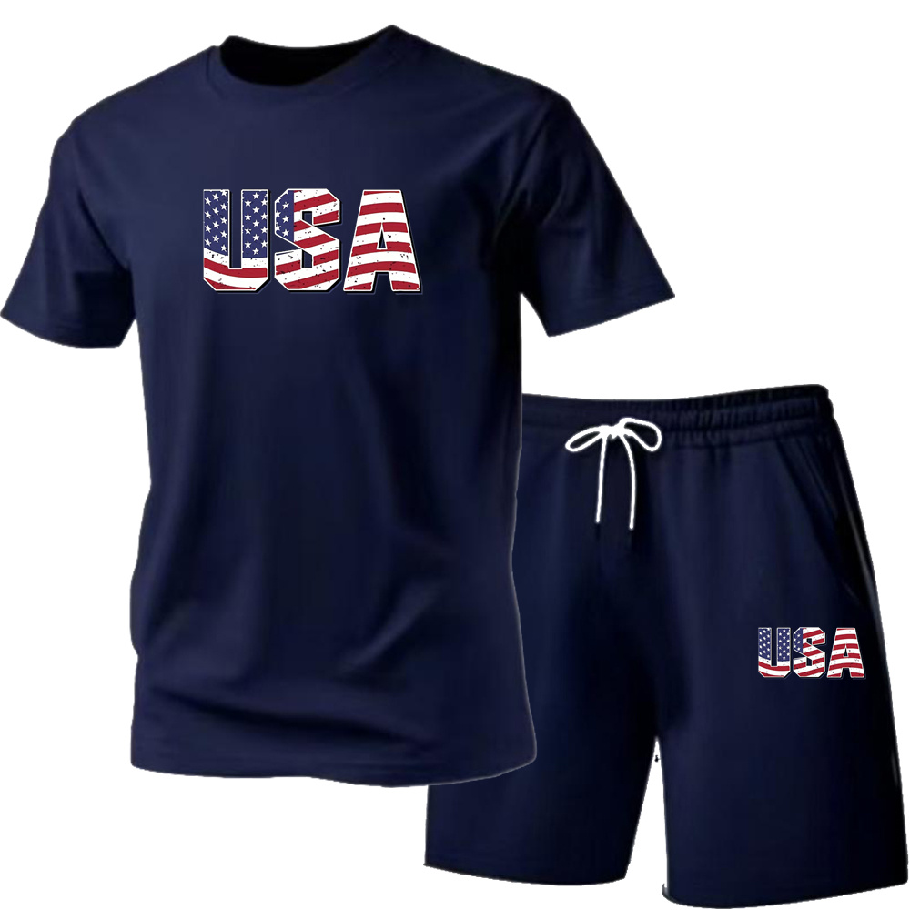 Street Fashion Tshirt - Мужской новый комплект для уличной моды:
