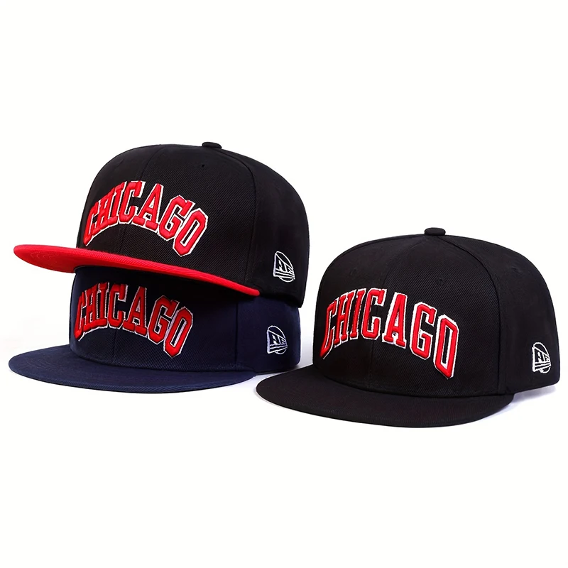 Street Fashion Chicago - Модная бейсболка с вышивкой CHICAGO, летняя
