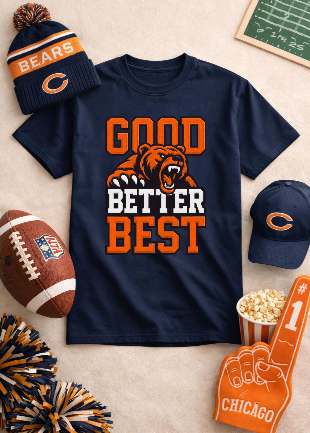 Футболка Good Better Best Bear – обзор и цена Street Fashion Chicago