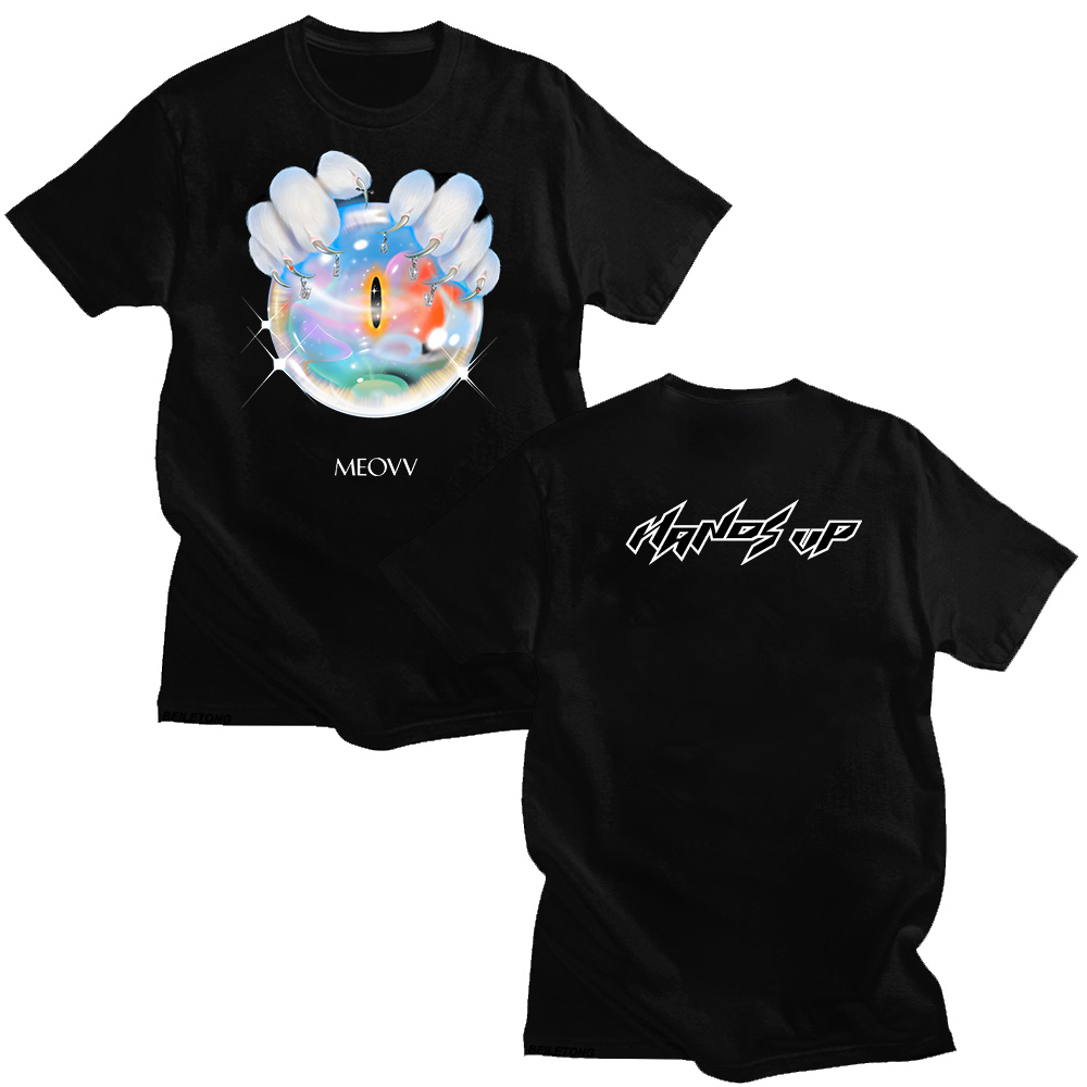 Футболки MEOVV Hands Up, модны – обзор и цена Graphic Hoodie Streetwear