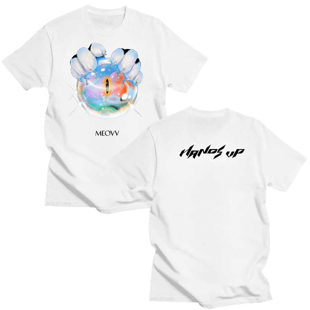 Футболки MEOVV Hands Up, модны – обзор и цена Graphic Hoodie Streetwear