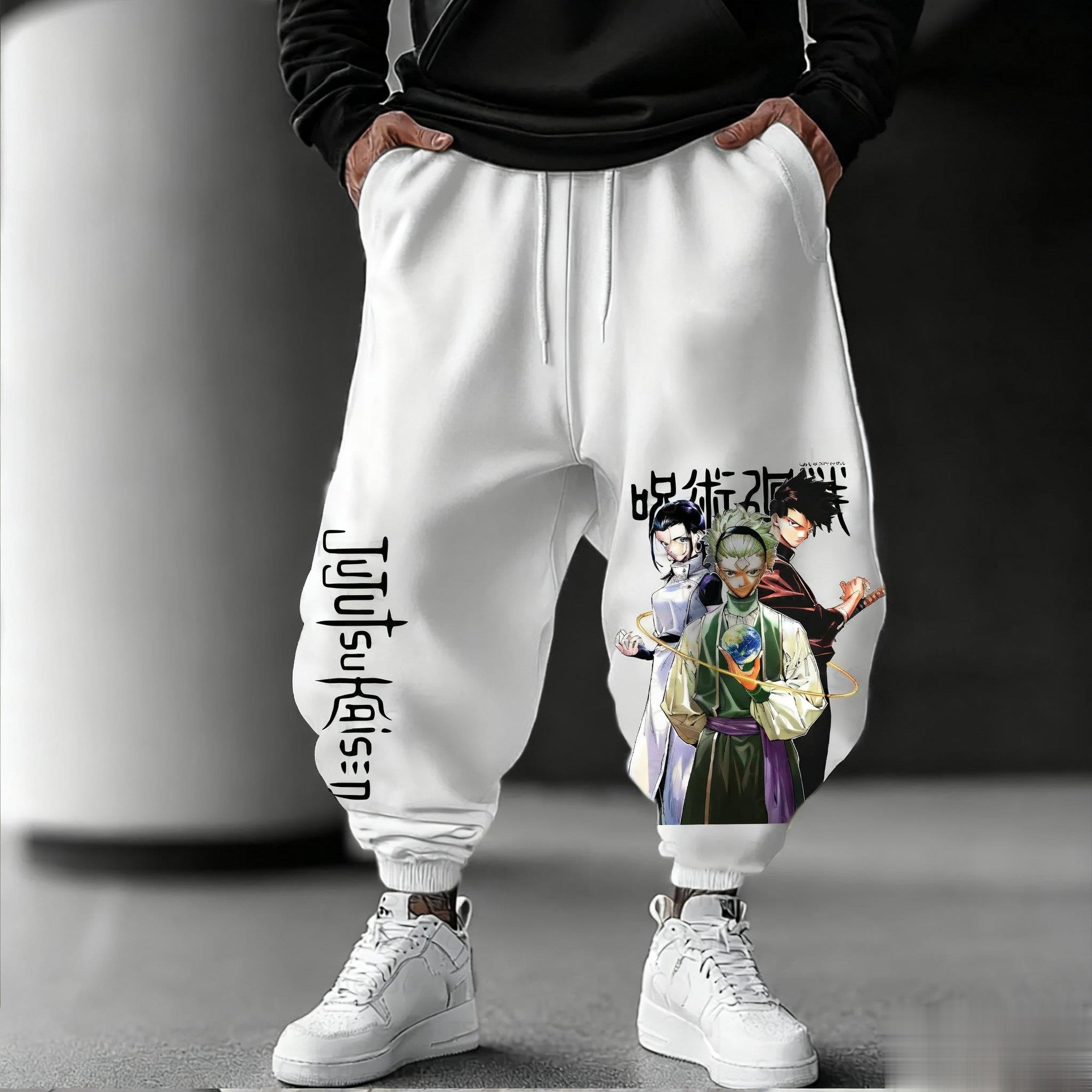 Мужские спортивные штаны Jujut – обзор и цена Street Fashion Japan