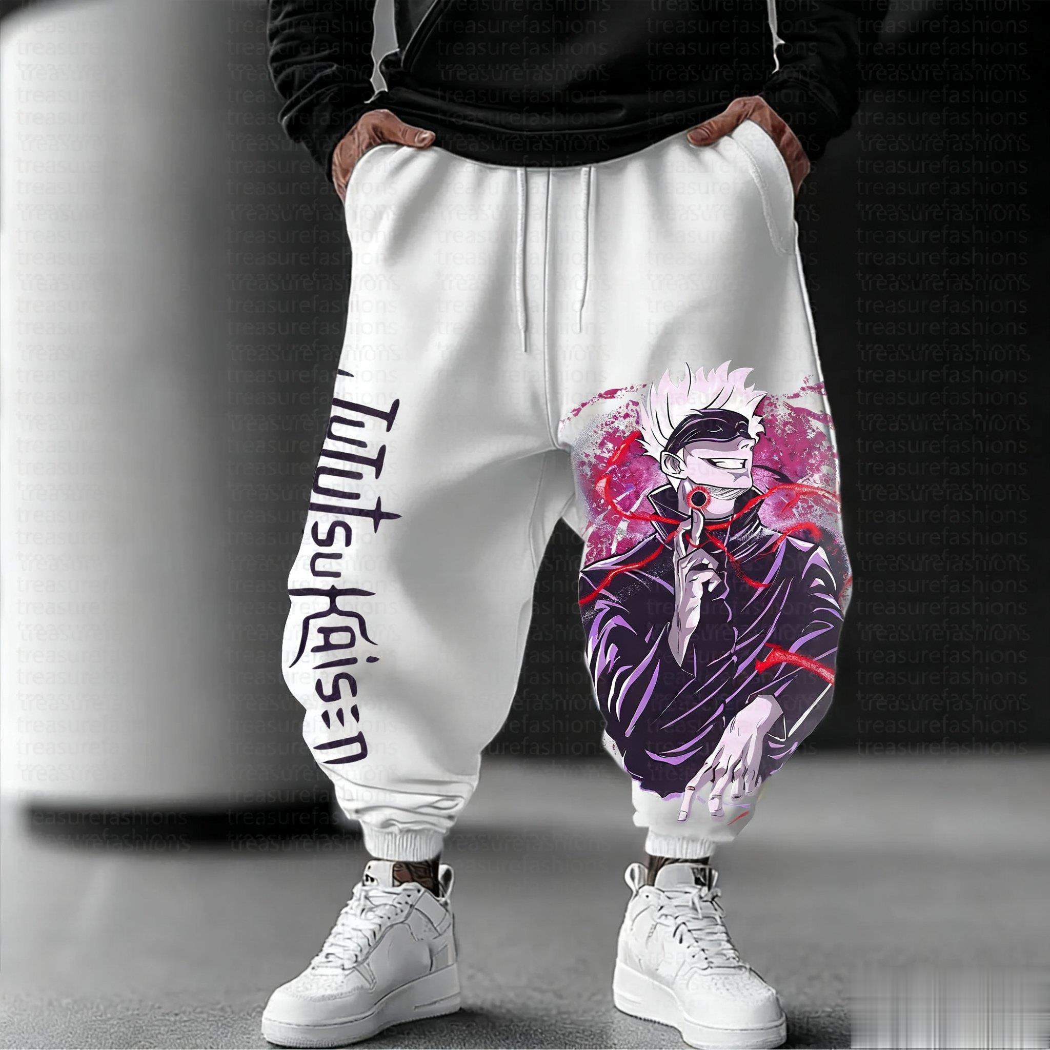 Мужские спортивные штаны Jujut – обзор и цена Street Fashion Japan