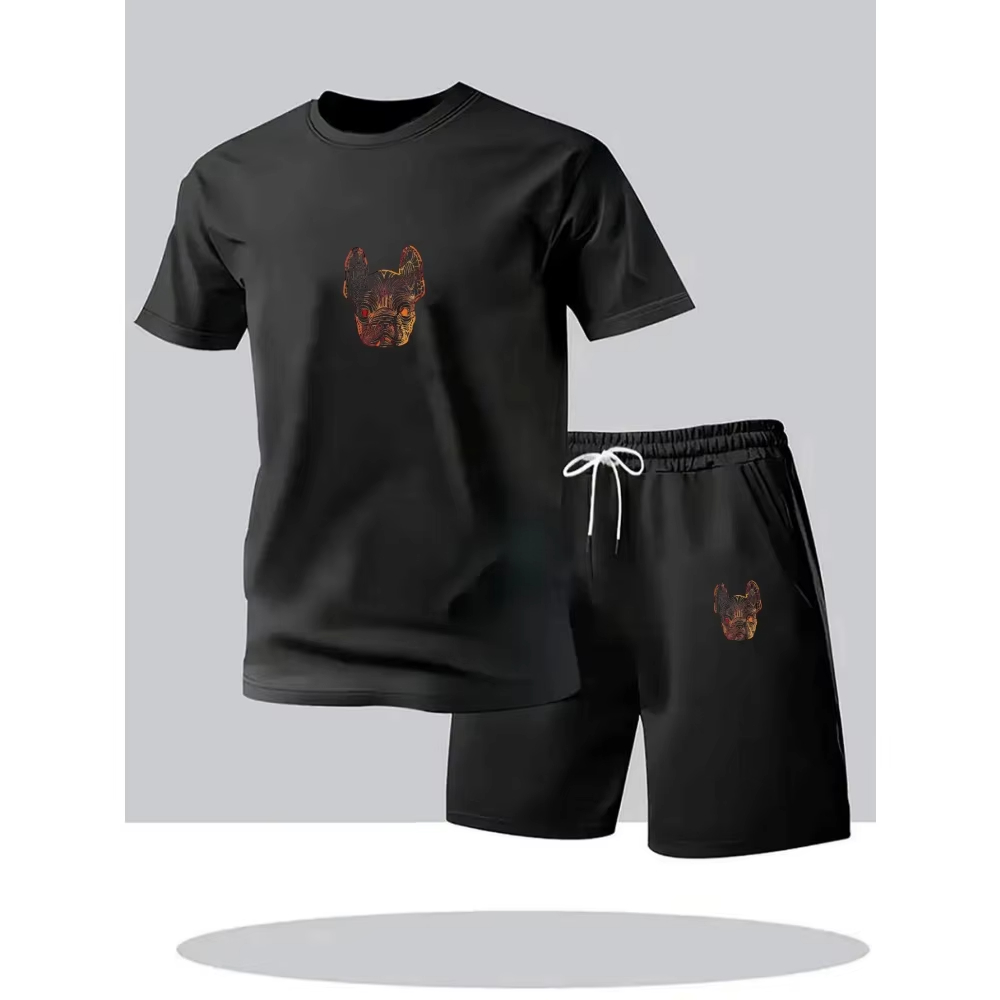 Мужской модный уличный комплек – обзор и цена Street Fashion Tshirt