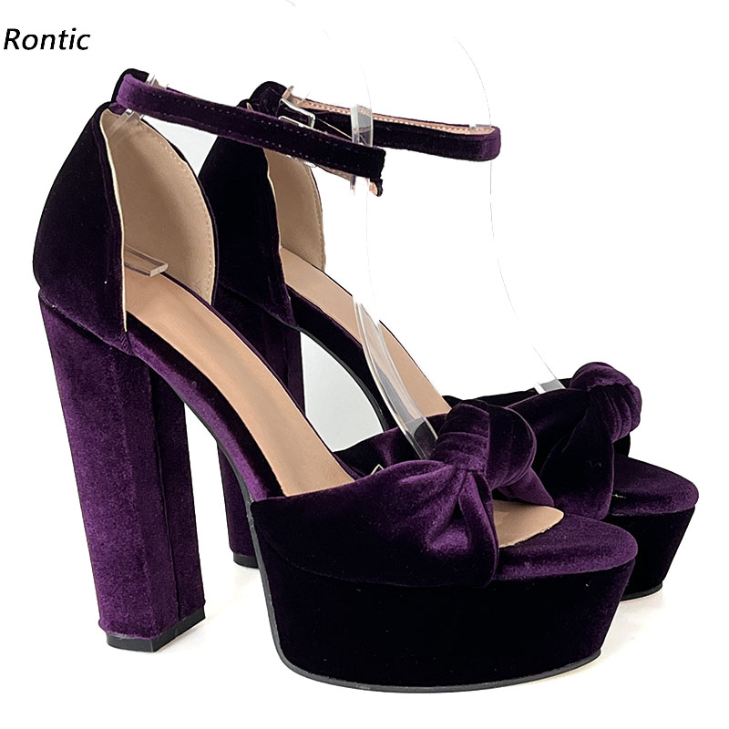 Rontic/женские сандалии ручной – обзор и цена Chunky Sneaker Platform