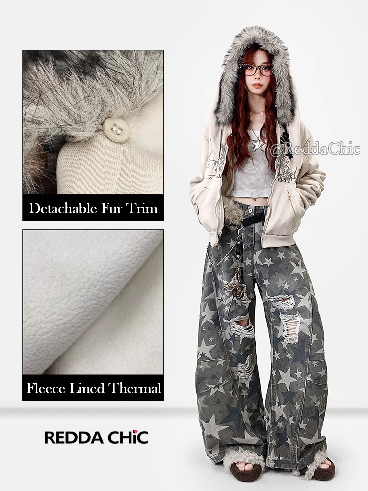 REDDACHiC эстетические толстов – обзор и цена Graphic Hoodie Streetwear