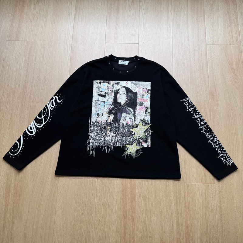 Мужская футболка с граффити в  – обзор и цена Street Fashion Tshirt