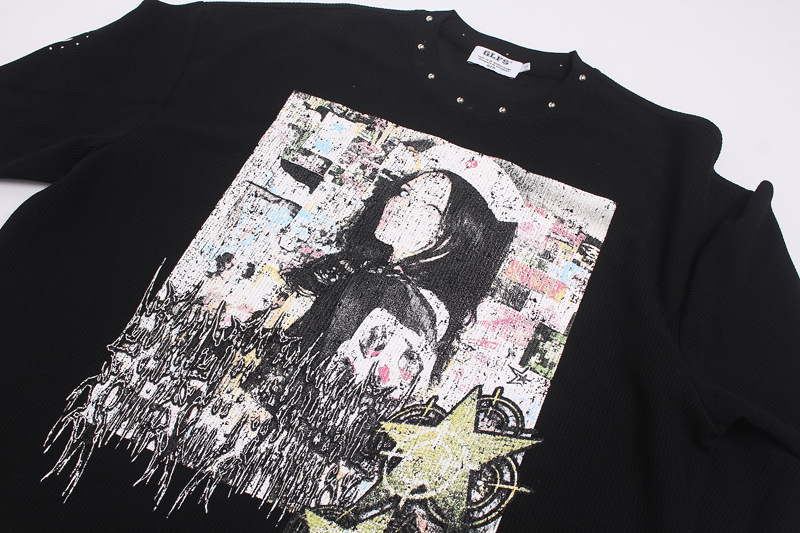 Мужская футболка с граффити в  – обзор и цена Street Fashion Tshirt