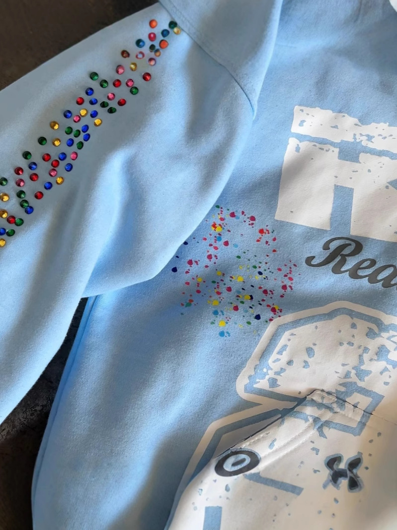 Осенний винтажный новый стиль, – обзор и цена Graphic Hoodie Streetwear