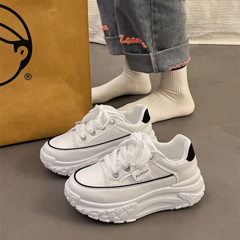 Весенние массивные белые кросс – обзор и цена Chunky Sneaker Platform
