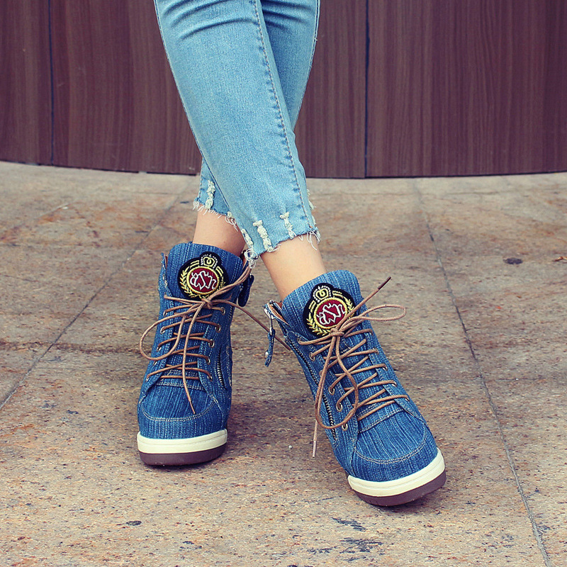 Новые женские джинсовые ботиль – обзор и цена Street Fashion Denim
