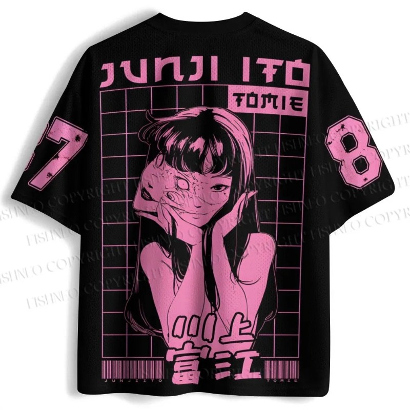 Футболка Y2K Junji Ito Tomie K – обзор и цена Street Fashion Japan