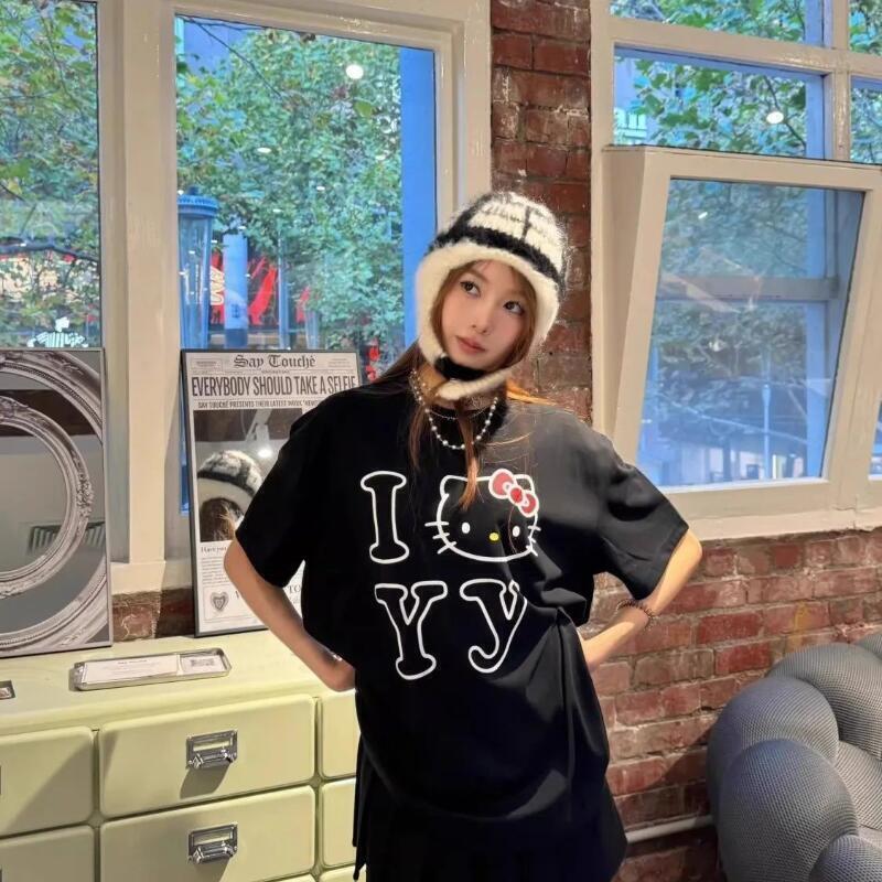 Футболка унисекс Sanrio с коро – обзор и цена Street Fashion Tshirt