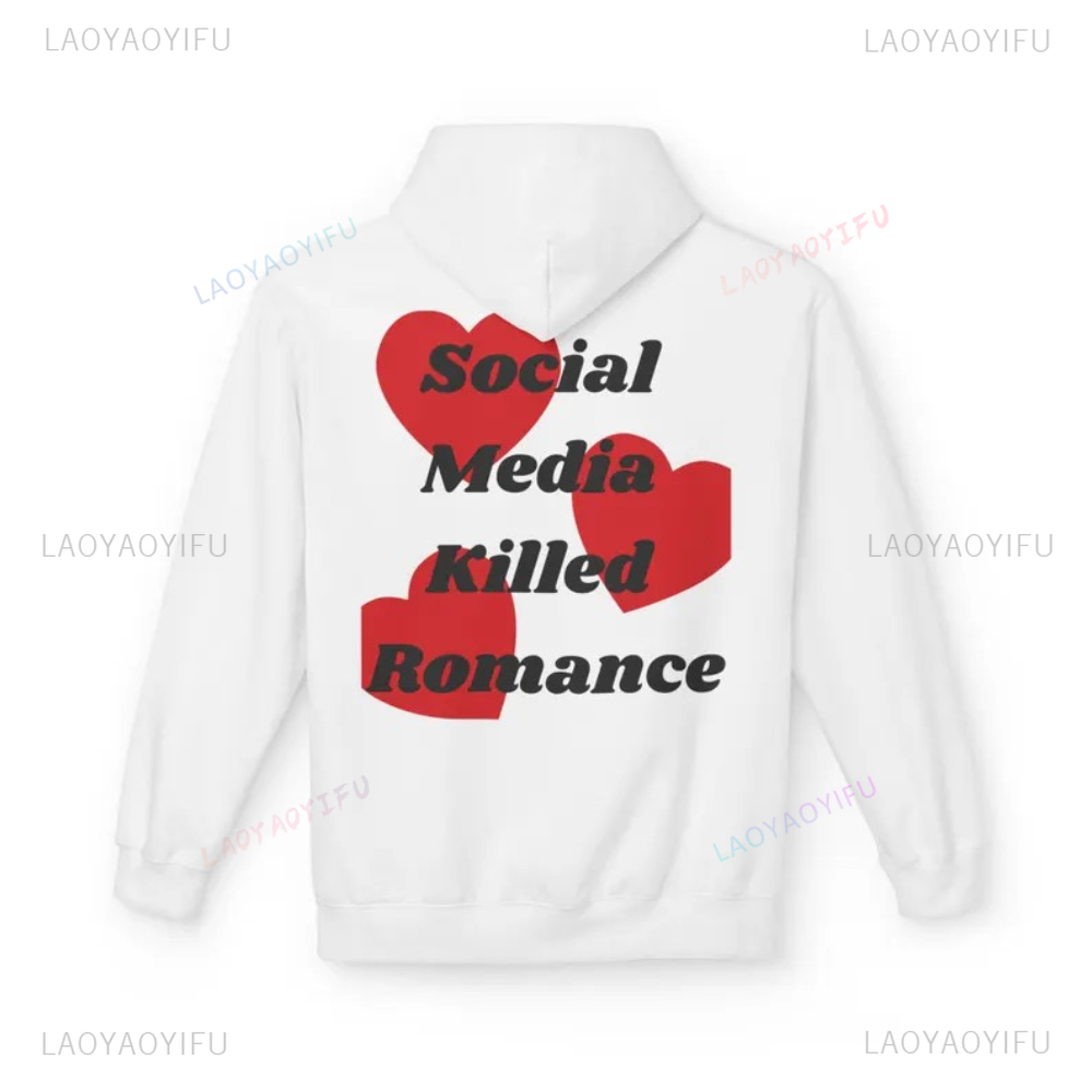 Социальная среда Killed Romanc – обзор и цена Graphic Hoodie Streetwear